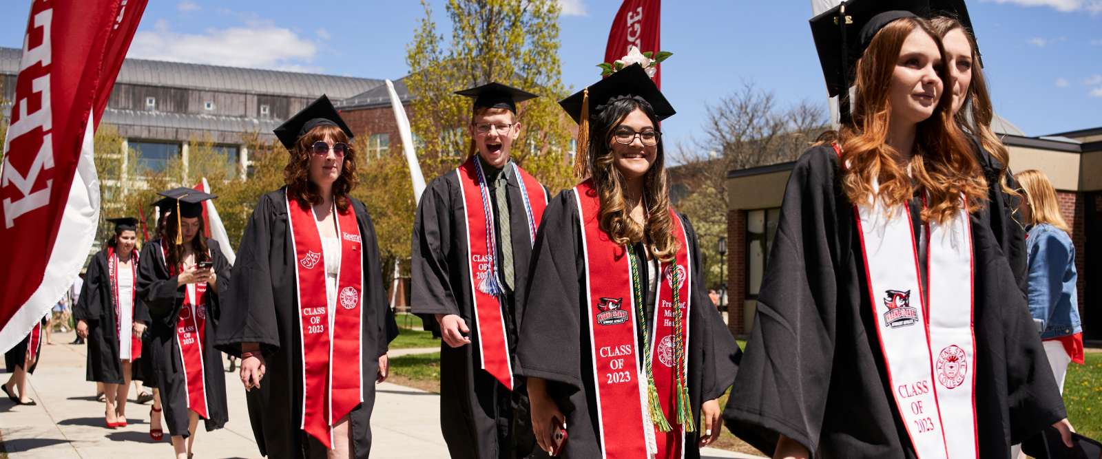 Keene State College Commenement 2023, Appian Way